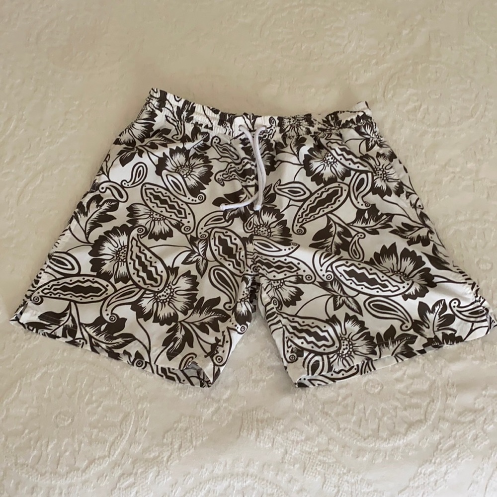 Tailorbyrd floral print swim trunks